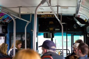 Next Stop, Unannounced: Audio and Visual Information on Buses